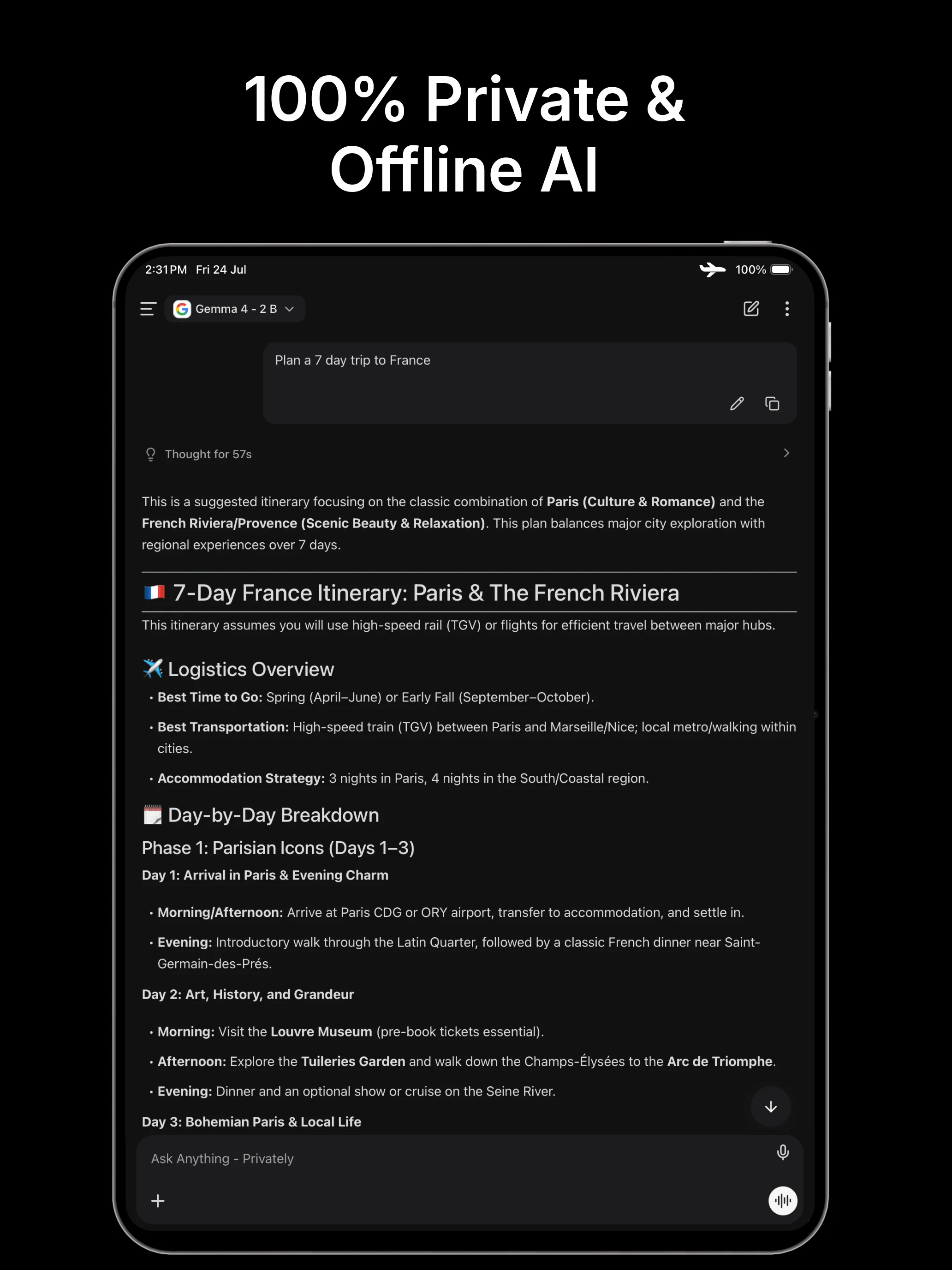 Offline AI Chat: Maivii AI screenshot